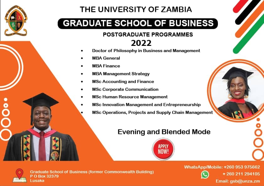 Be part of Service and... - The University of Zambia -UNZA