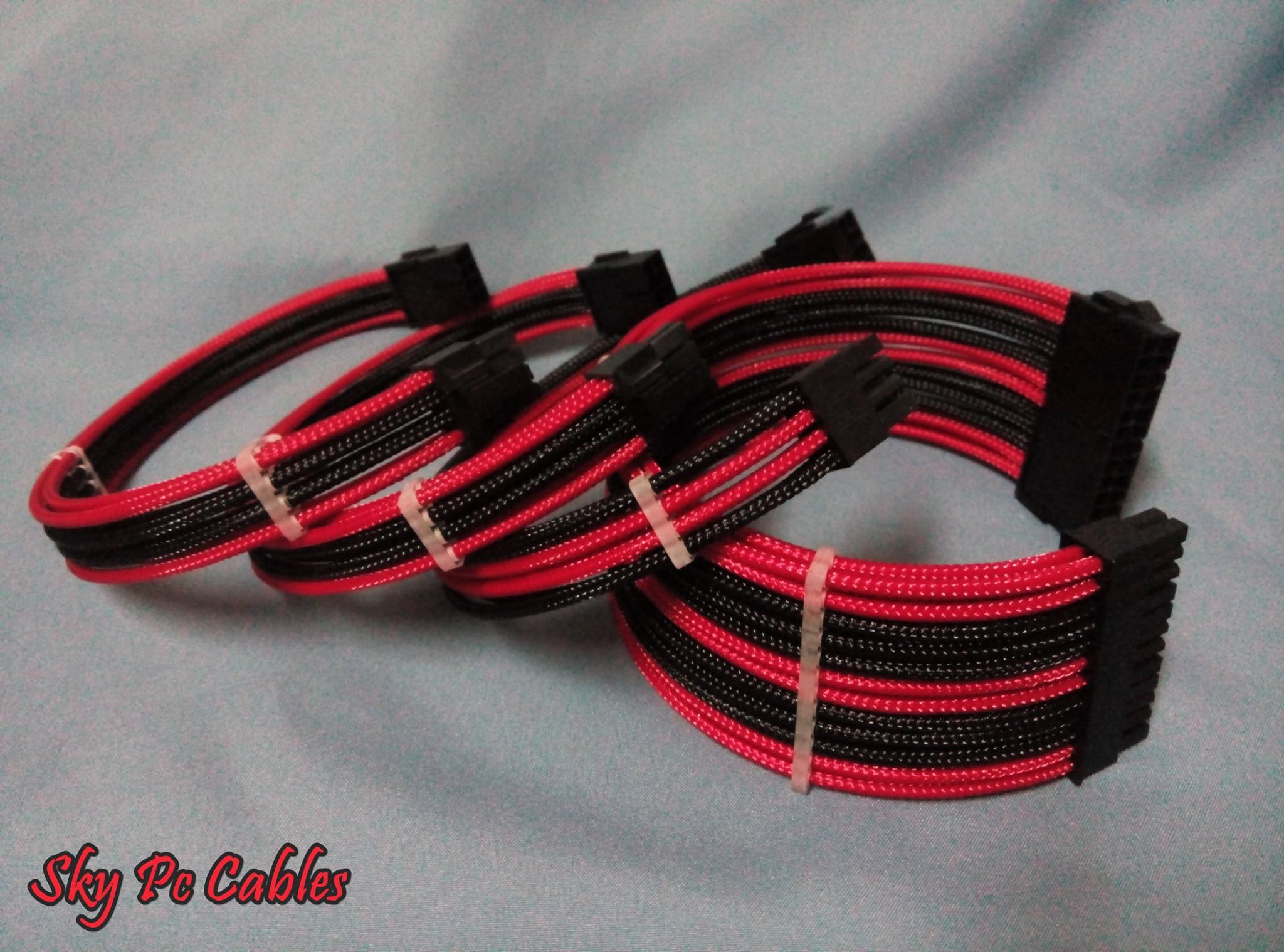 -234- สี แดง ดำ 24pin MB 8pin CPU... - Sky Pc Cables & MOD | Facebook