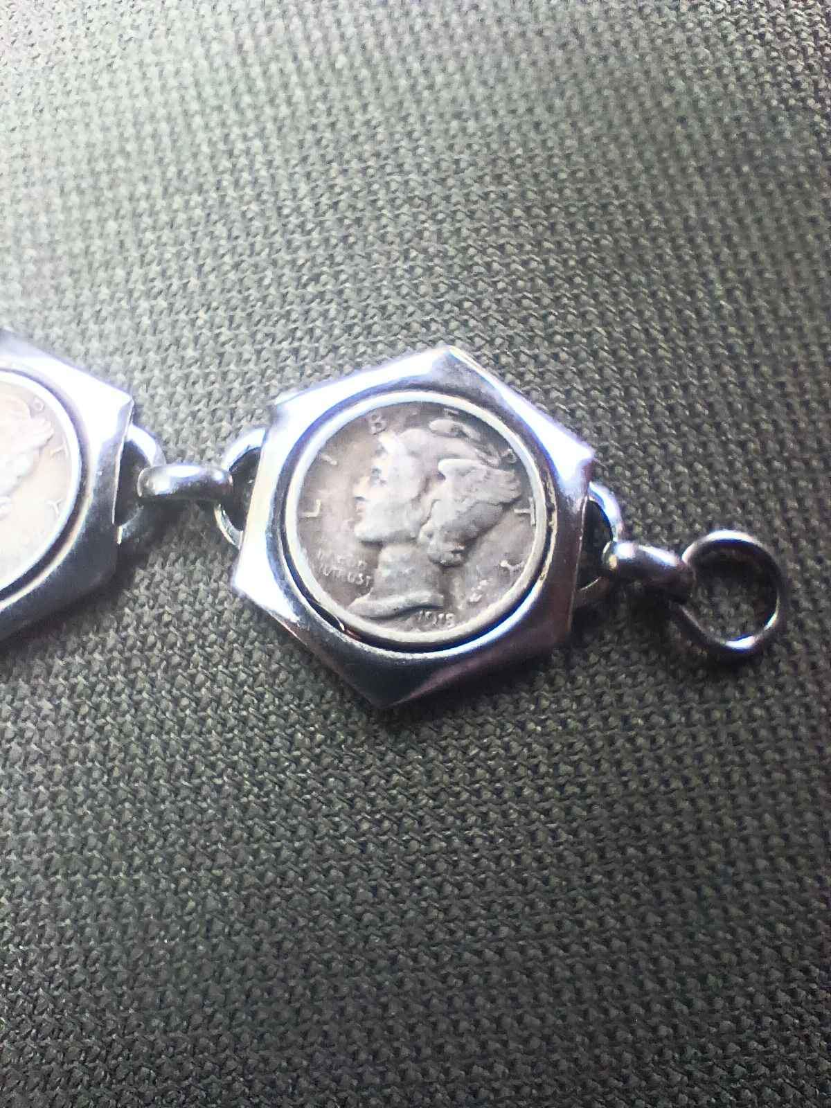 Slver Mult-Mercury Dme Bracelet | Con jewelry, Sterlng slver
