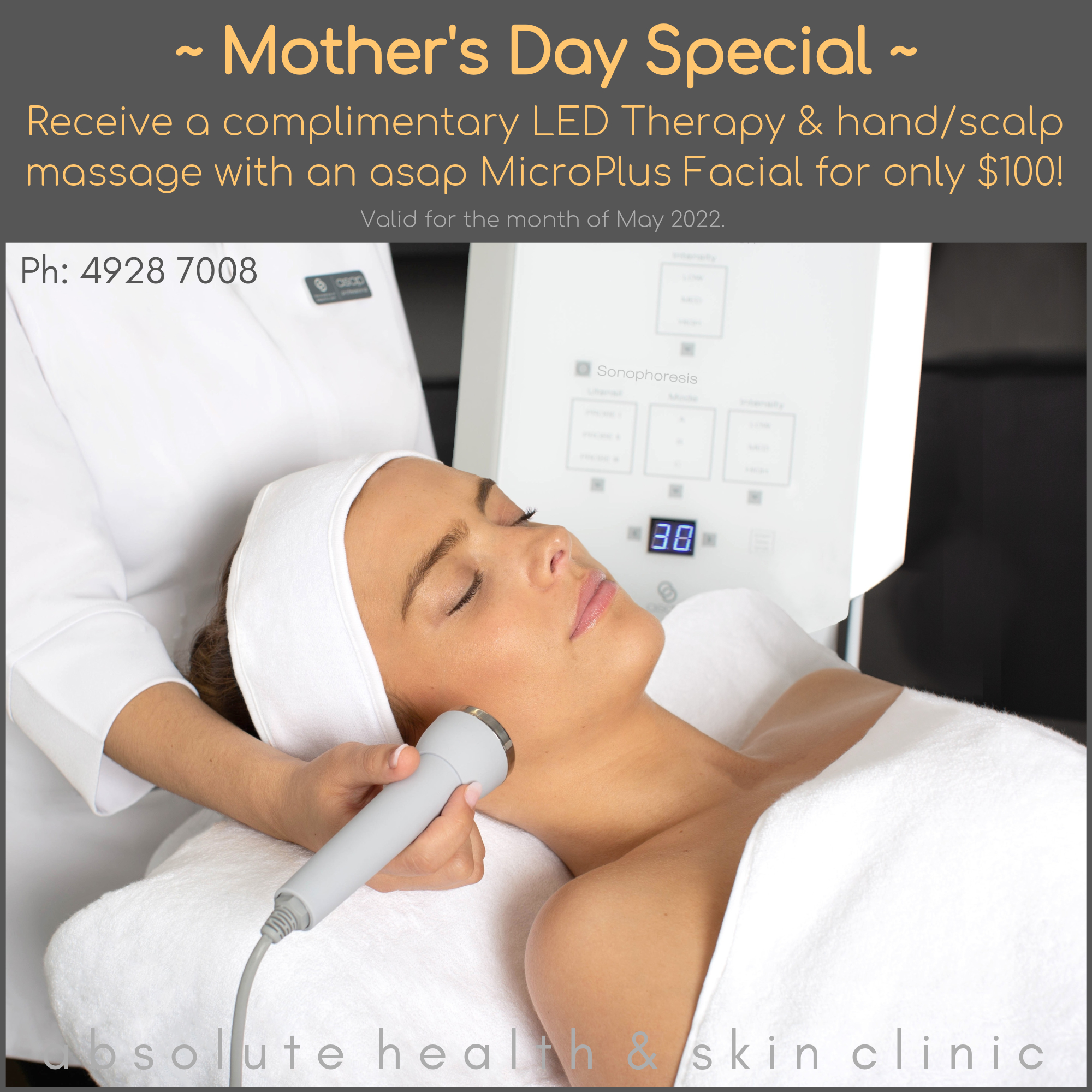 😍 May Special 😍 For the... - Absolute Health & Skin Clinic