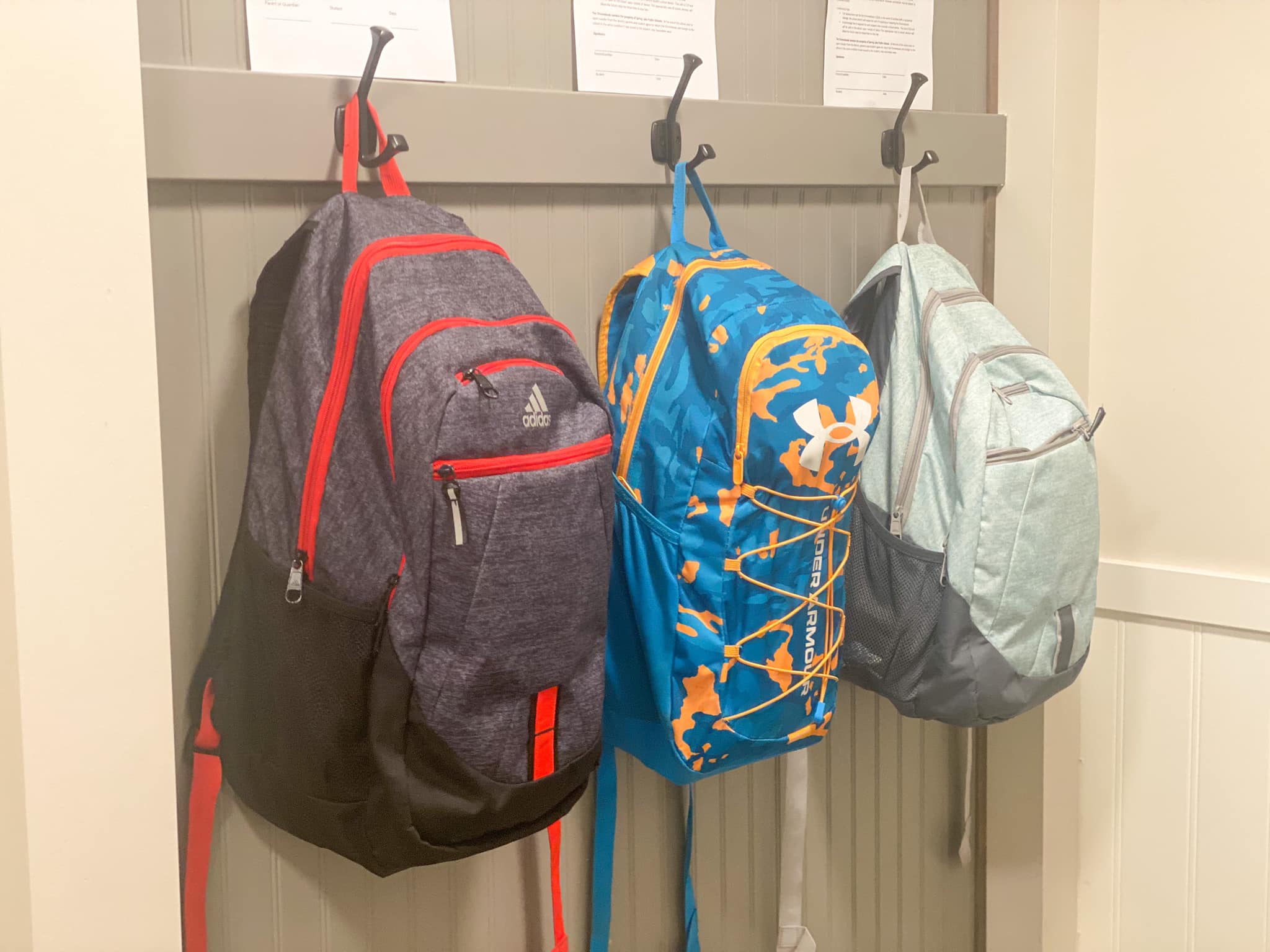 adidas and nike backpacks Foundation Backpack 38L Crafted from durable ripstop material Logo Backpack Nike And Adidas