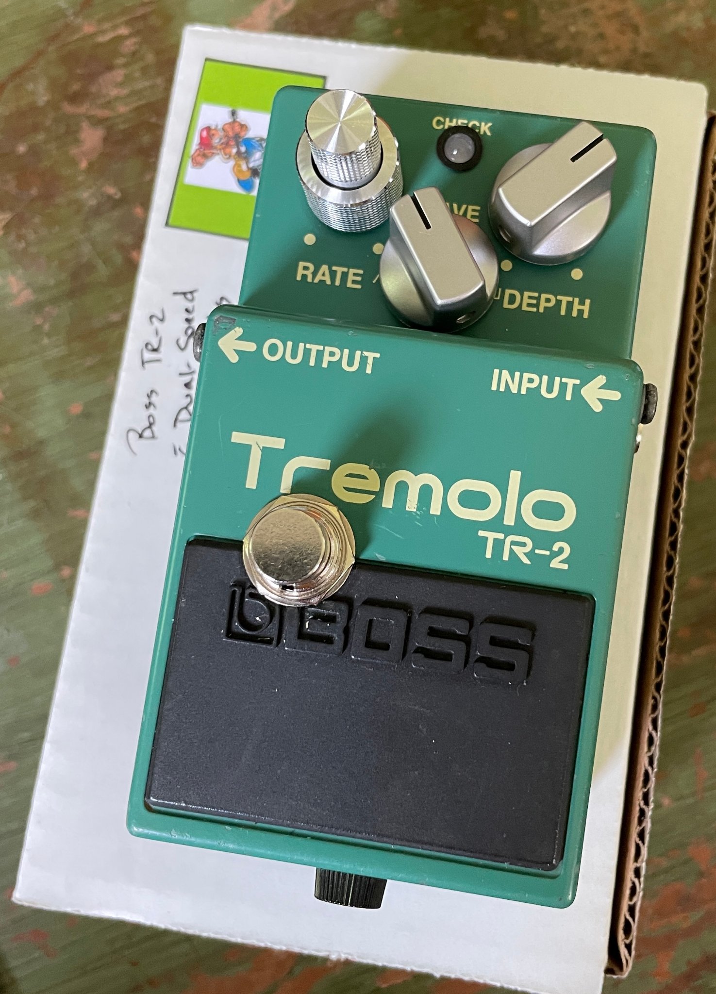 Npd keeley modded boss tr-2 tremolo upgrade