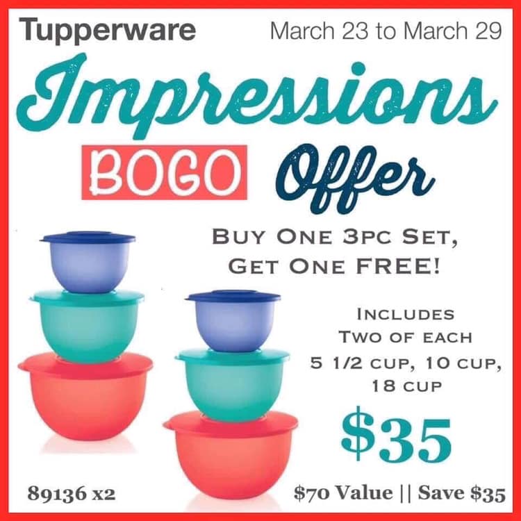 Tupperware with Autumn