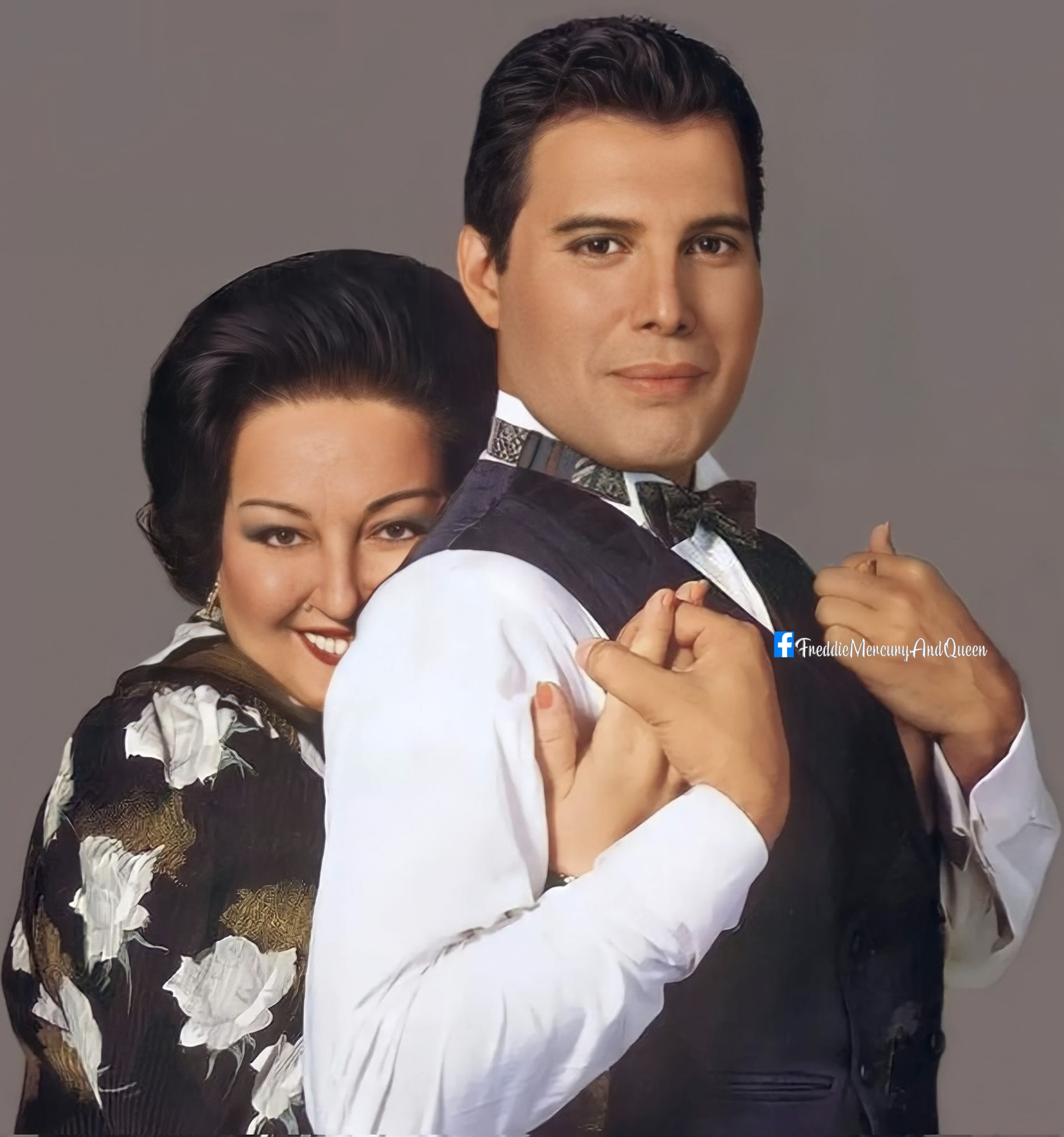 Montserrat Caballé and Freddie Mercury 😁❤️