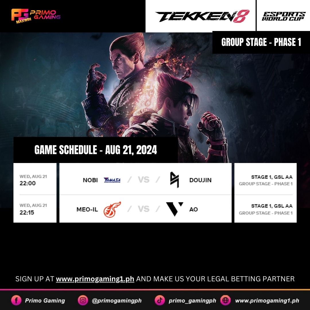 Primo Gaming - Calling all gamers! The Tekken 8 Esports...