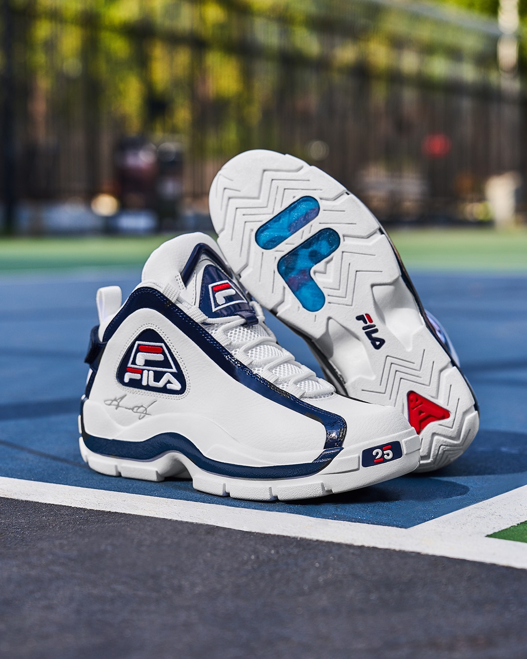 The Fila Grant Hill 2's are Basketball legend Grant Hill's second