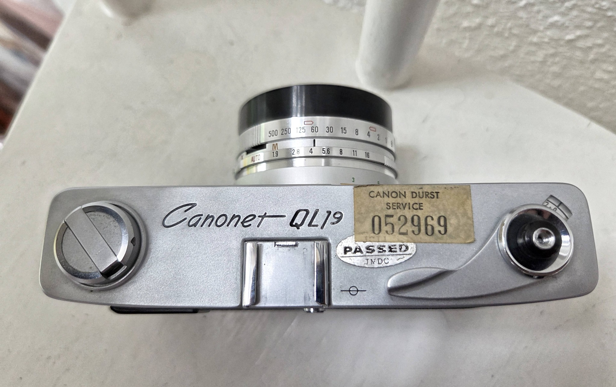 Canon QL19 Camera Restoration Results and First Roll Photos