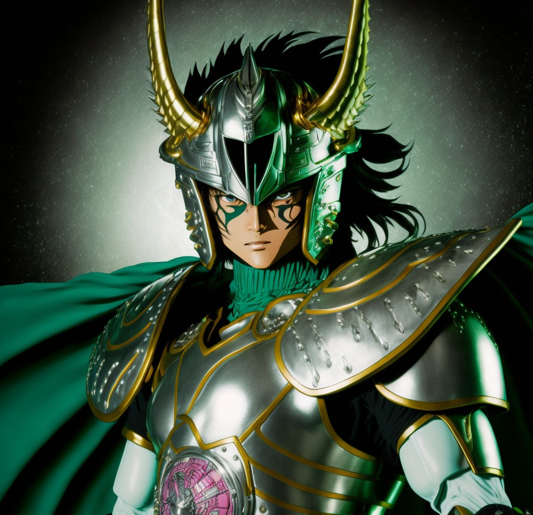 this is the closest I got to Dragon Shiryū from Saint Seiya