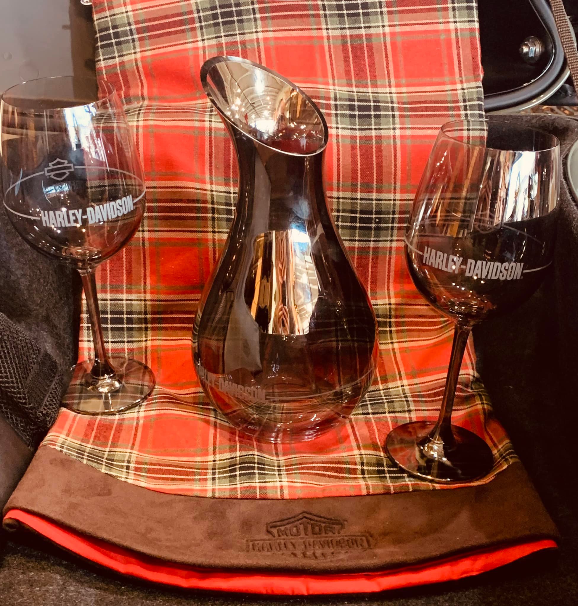 The Smoke Grey Barware series... - McMahons Harley-Davidson