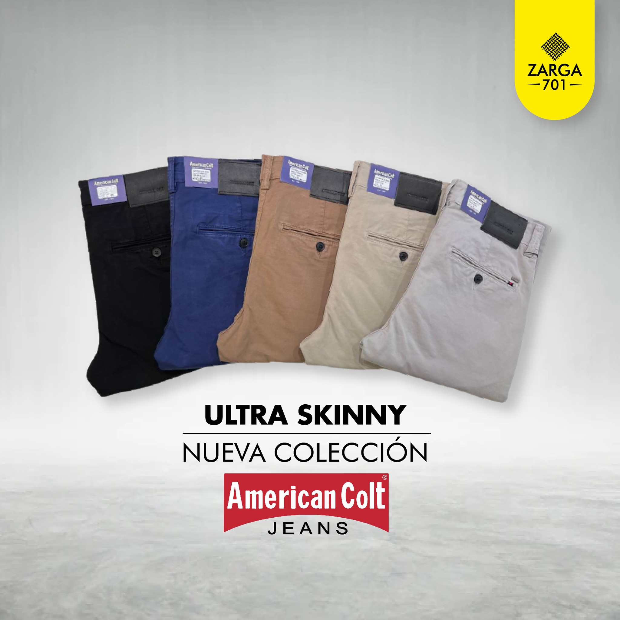 Zarga 701 - Nueva Colección | Ultra Skinny #AmericanColt😎...