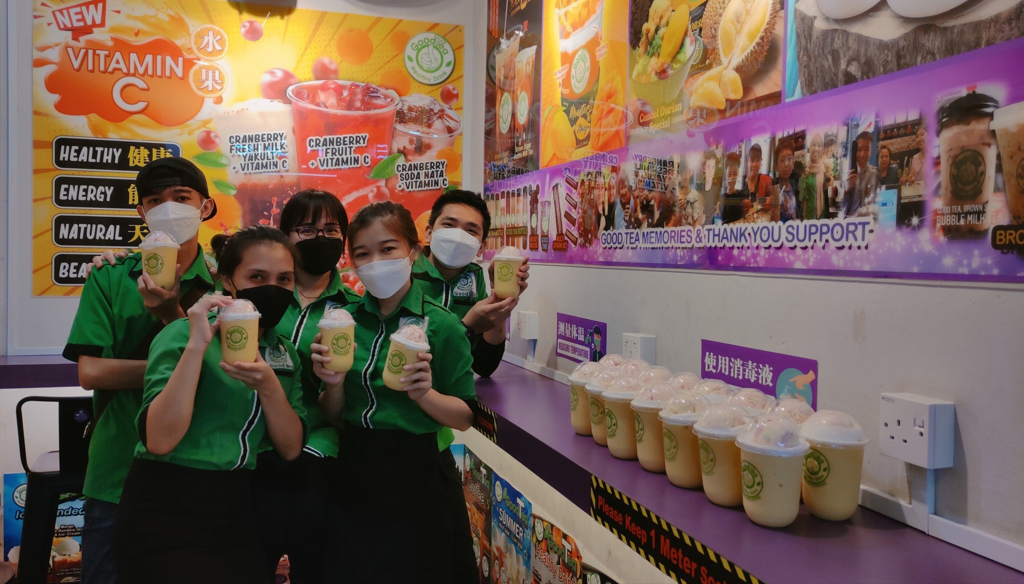 GC Tea Putrajaya - Semalam tgk bulan... harini dah tgh bulan Rupe2nye ...