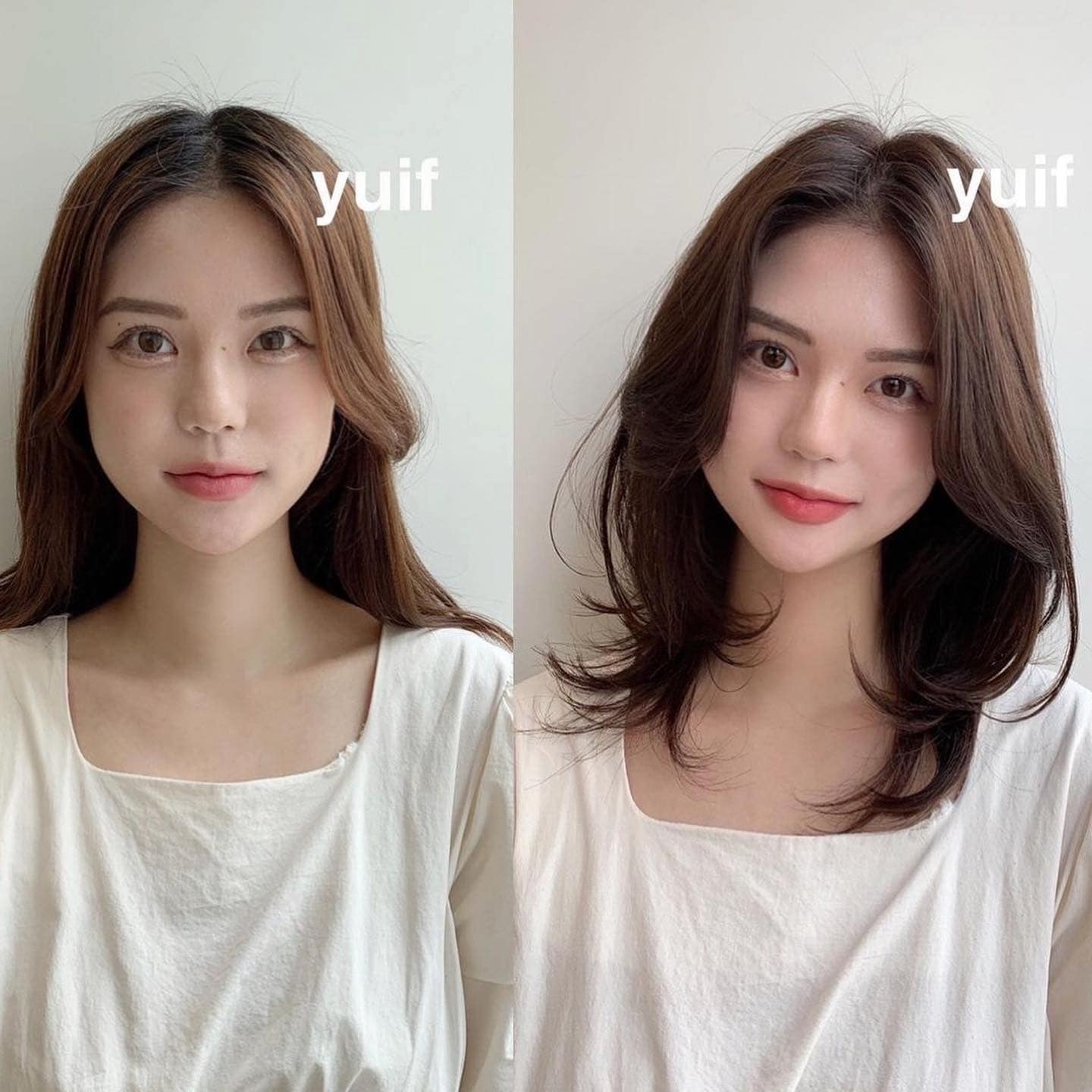 유이프 - @yuif.ja #단발레이어드 #레이어드펌 #중간단발레이어드컷 #레이어드컷펌 #긴단발스타일 | Facebook