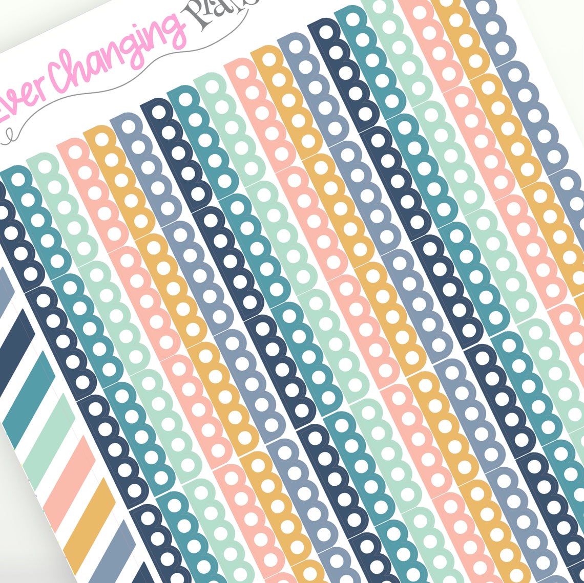 Our Checklist Strip Stickers are... - Ever Changing Plans