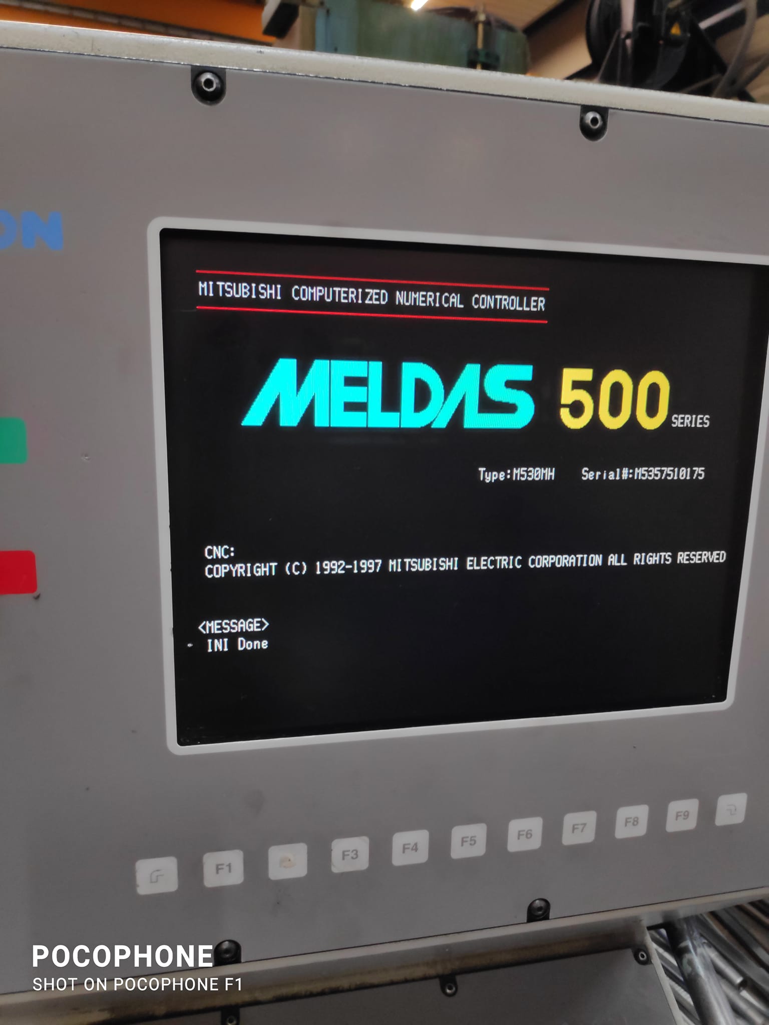 Why is my Mitsubishi Meldas 300 control not coming into READY state?