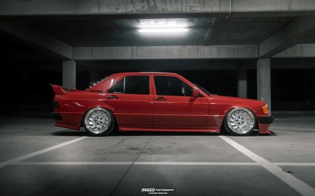 ️Bagged Red Mercedes • • • • • •... - MAPET-TUNING.com | Facebook