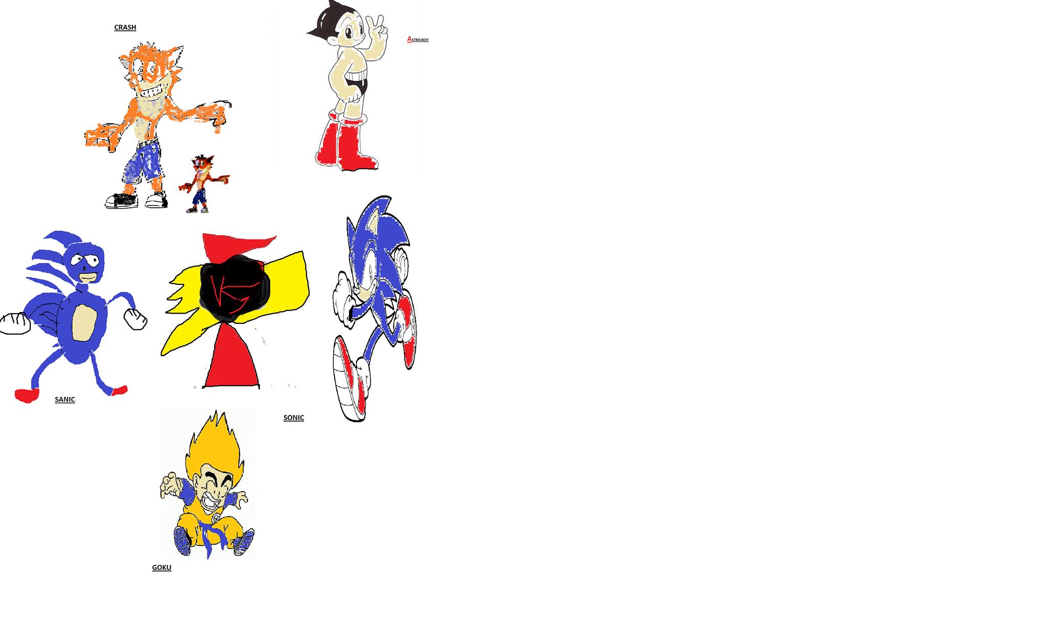 Mlg And Youtube Poop Meme Movie Sanic Weegee Vs All