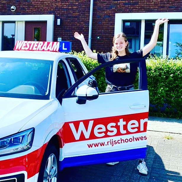 Hoera 🎉 Vandaag is Jasmijn... - Rijschool Westeraam | Facebook