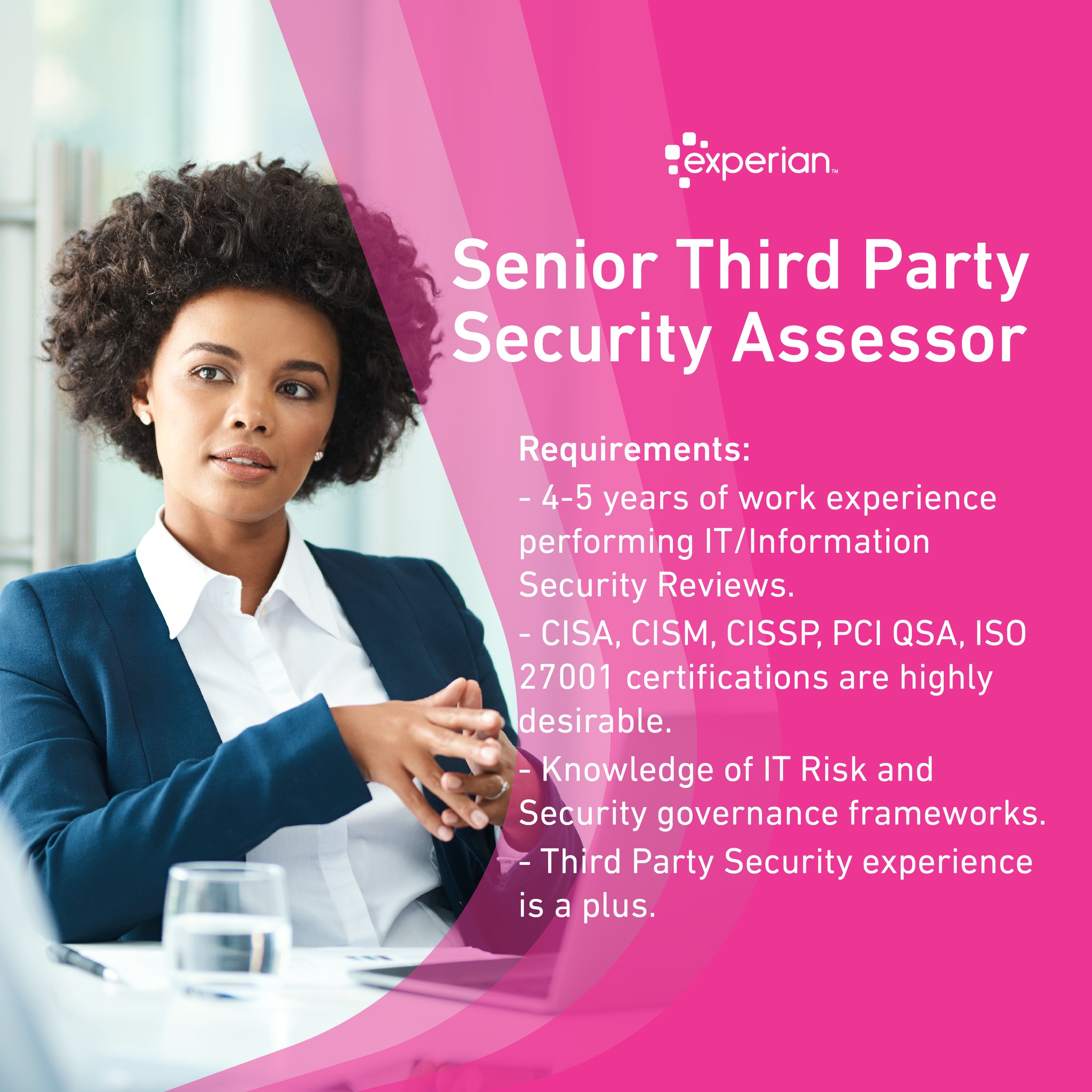 Our Third Party Risk Management team... - Experian Costa Rica