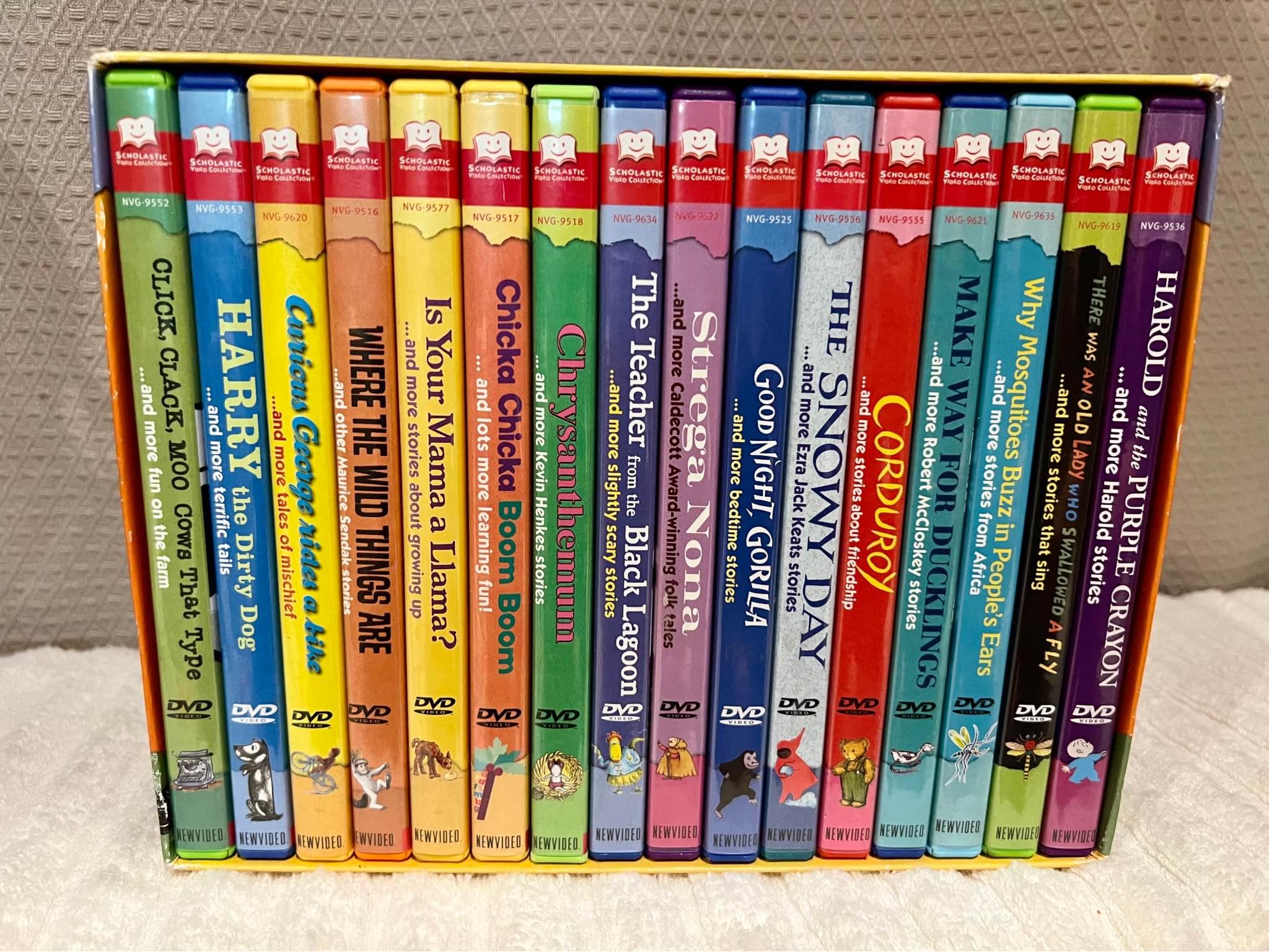 DVD Collecton of 100 Scholastic Stories - Movies & TV Shows 