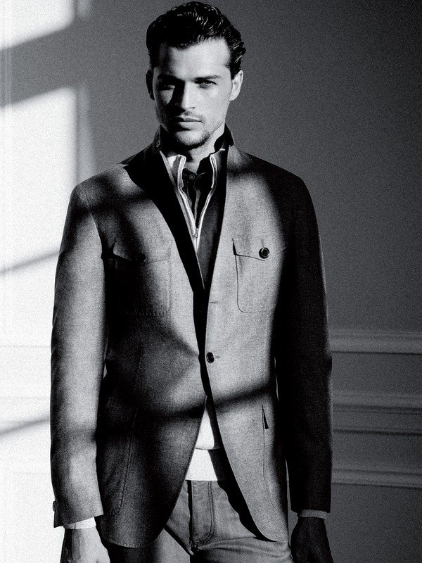 Veste Homme Francesco Smalto - Taille 52 - Bleu, Cachemire - Style Costume - Occasion Très Bon État