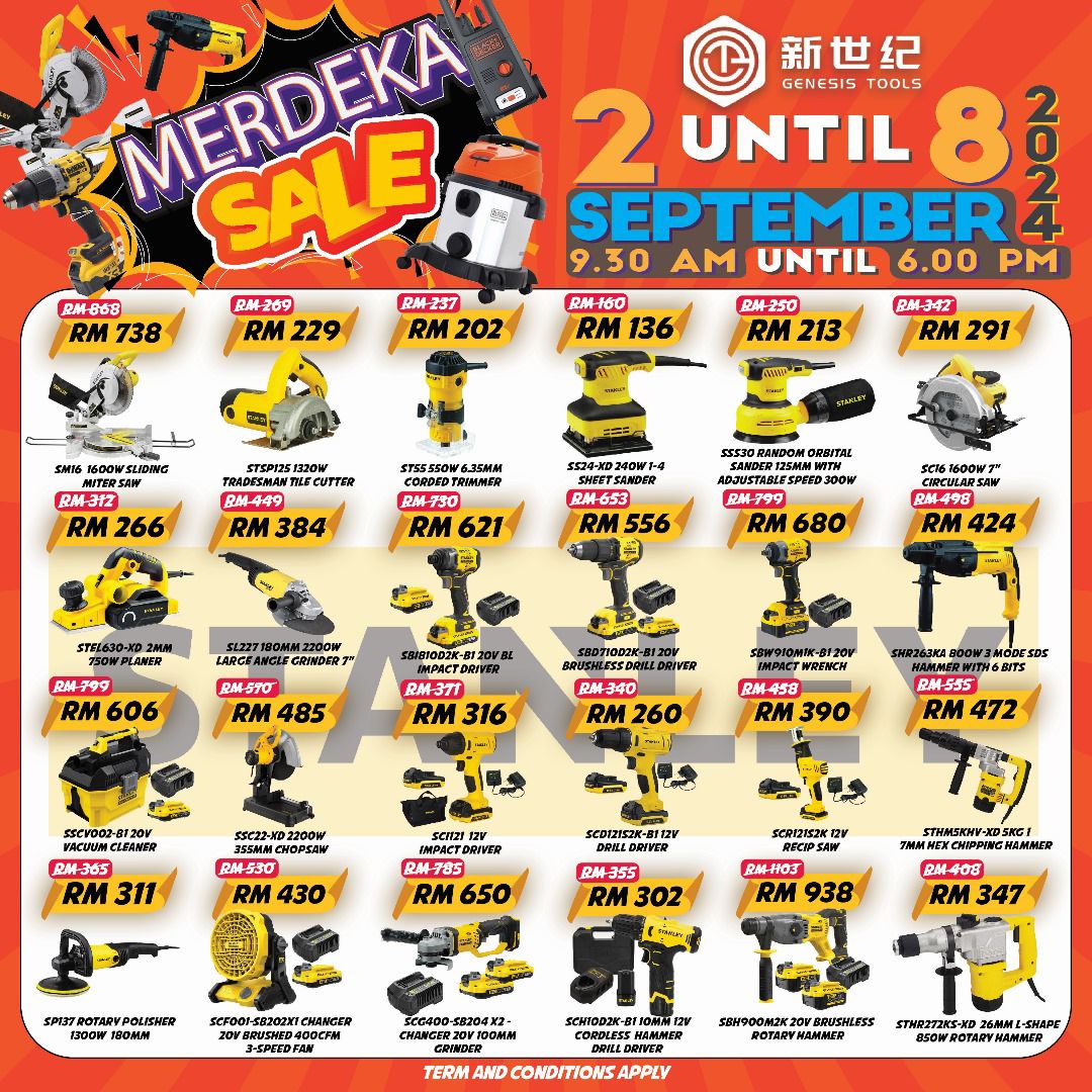 Genesis Tools Hardware | Bukit Mertajam