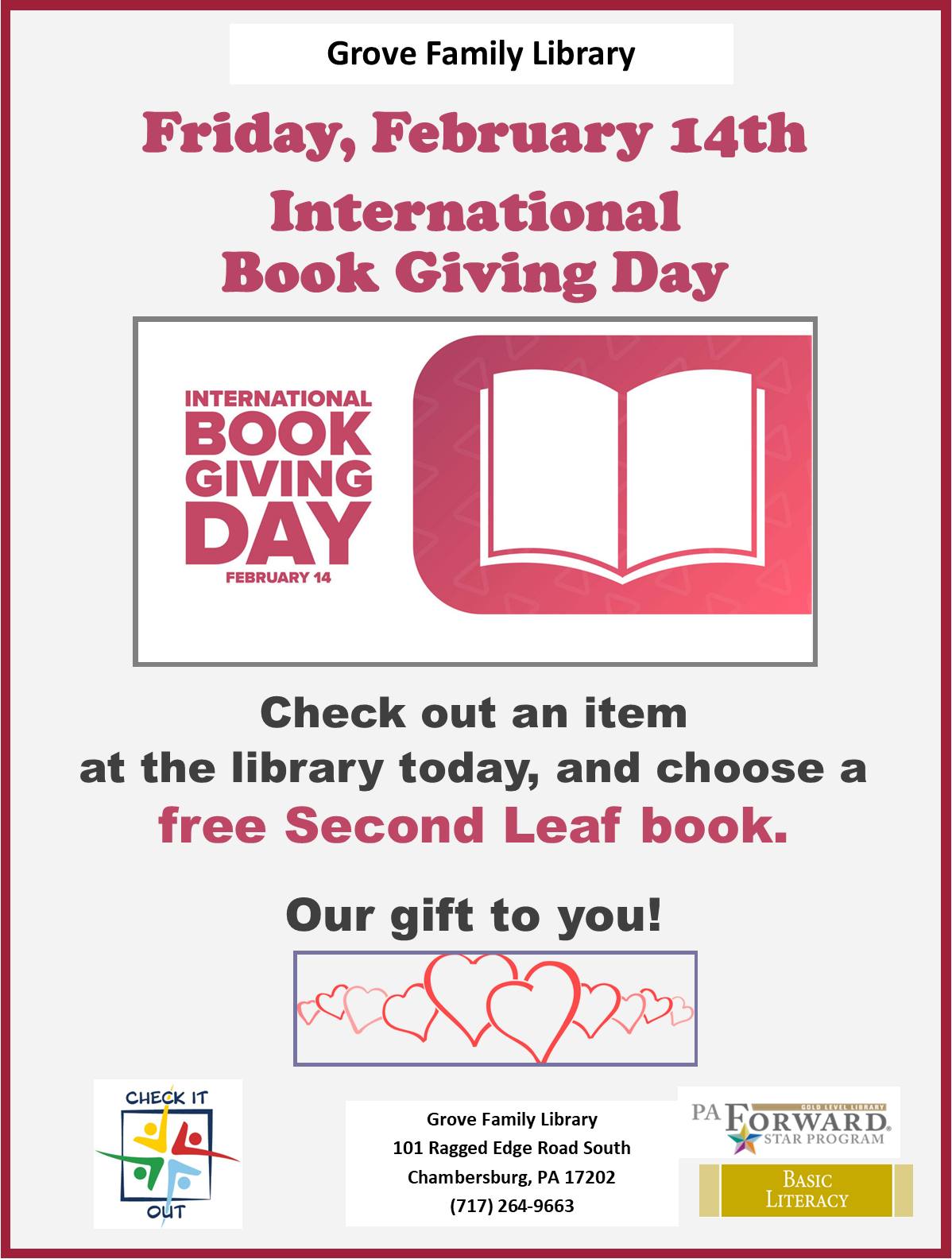 International Book Giving Day