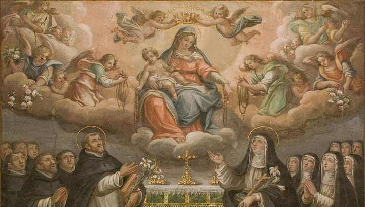 The Blessed Virgin Mary - When we were little, we kept close to our mother in a dark alley or if ...