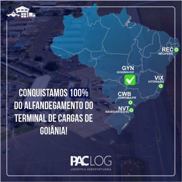Pac Log - A PAC LOG conquistou 100% do alfandegamento do...