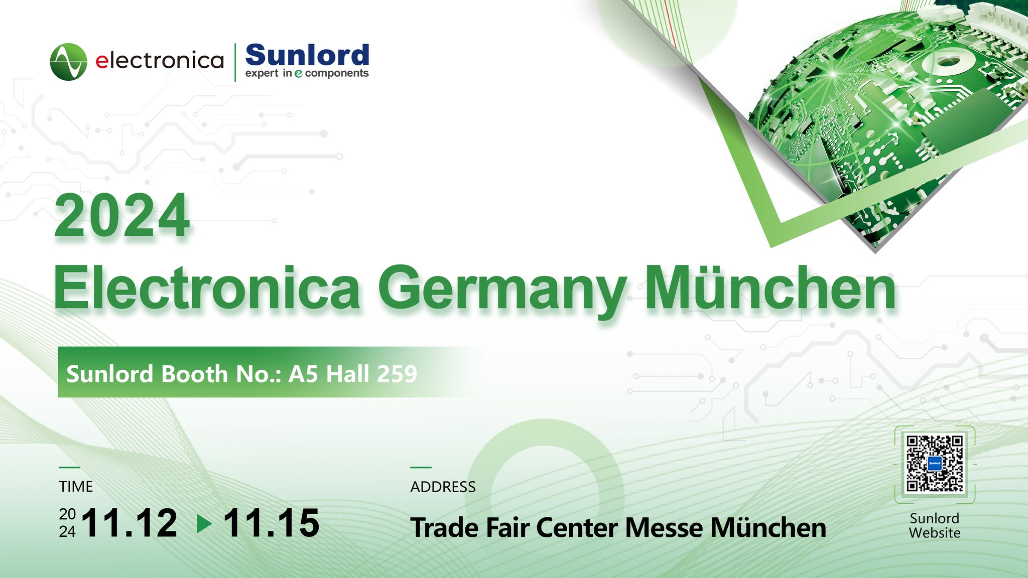 Sunlord - 🌍 Sunlord is heading to Electronica Germany 2024! 🌍 We’re ...