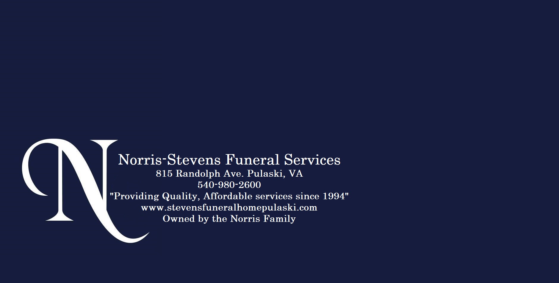 Norris Funeral Services, Inc. & Crematory - Pulaski Chapel | Pulaski VA