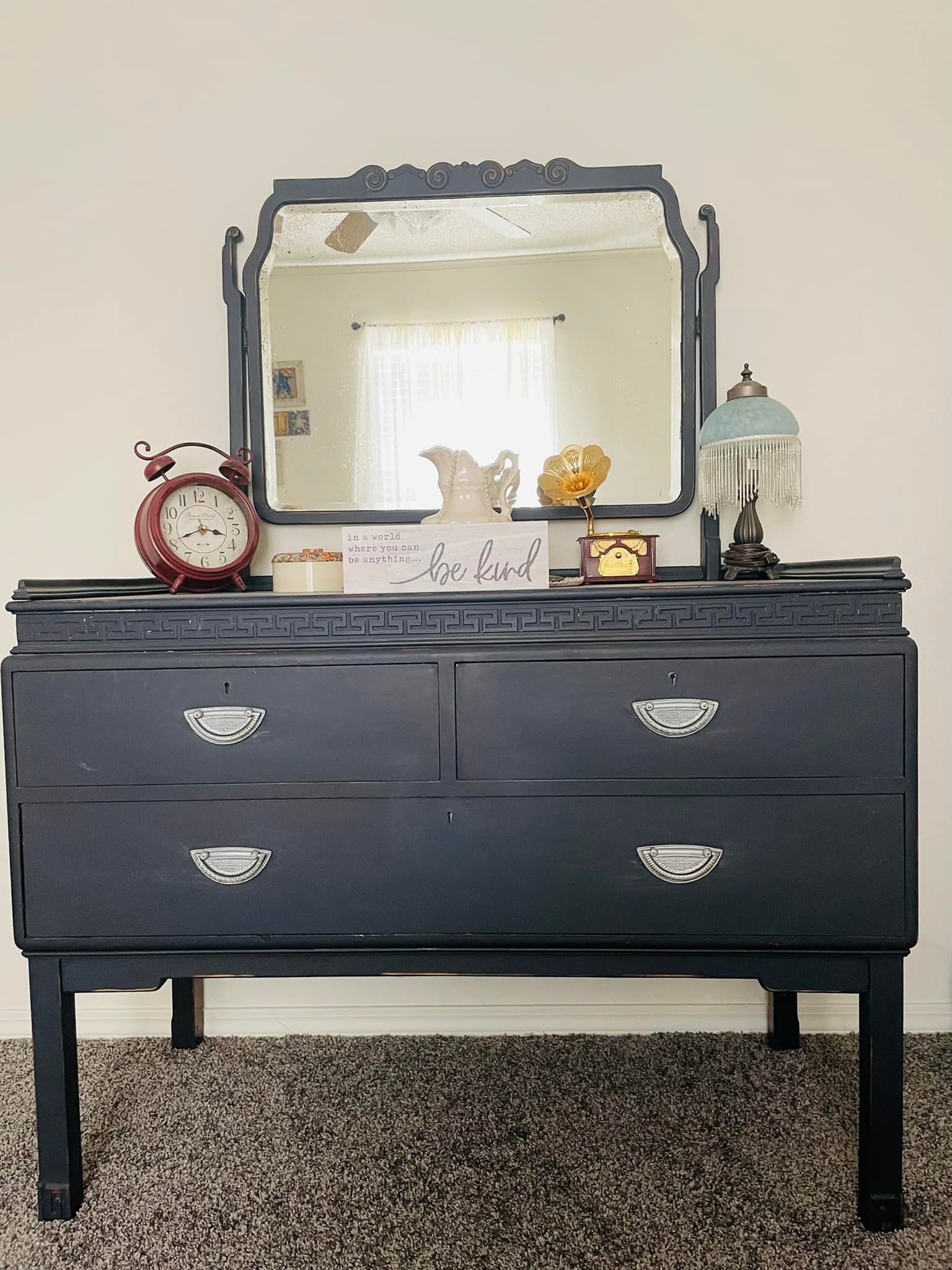 Vintage U.S. Navy Dresser with History