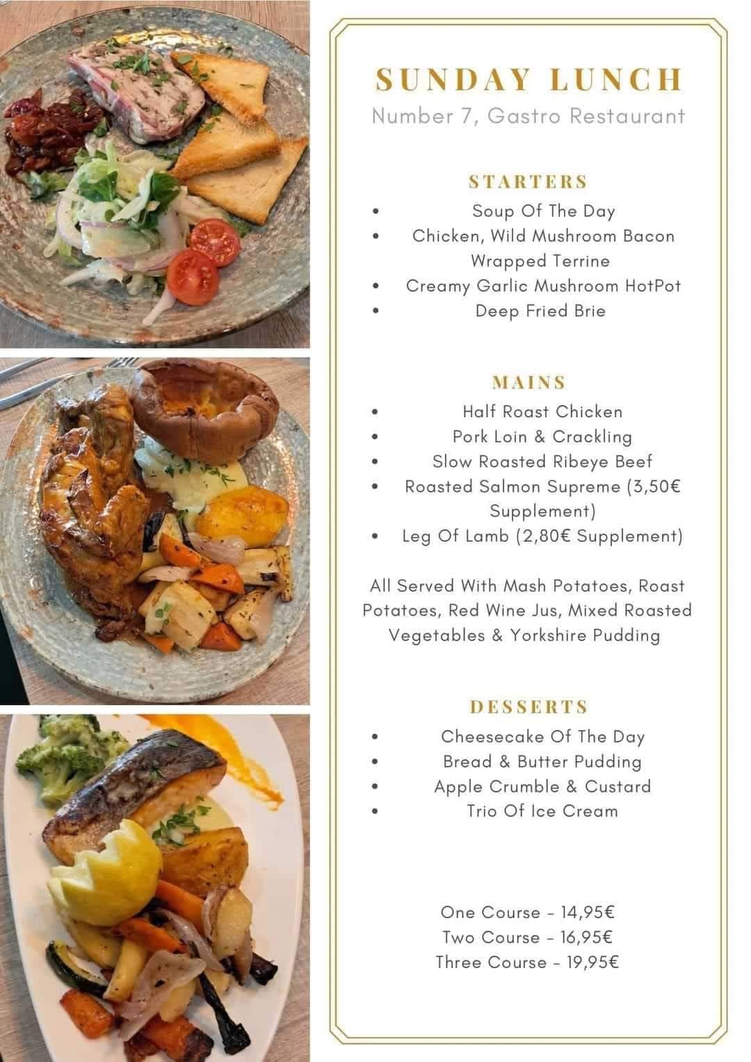 👀🥩 Here we go Sunday Lunch... - Number 7, Gastro Restaurant