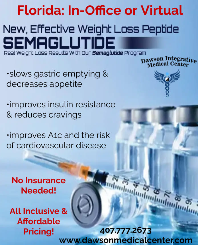 If you're looking for a non-surgical option to lose weight, come to the experts at AdventHealth. Our Semaglutide Weight-Loss Clinic offers comprehensive medical guidance with competitive self-pay pricing