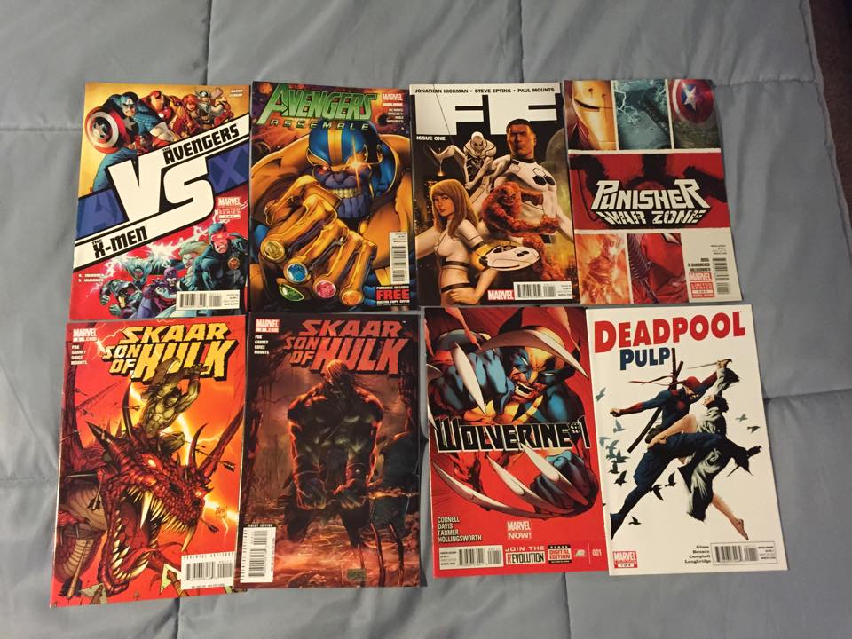 Tons of awesome comic books ( vampirella, red sonja, lady death