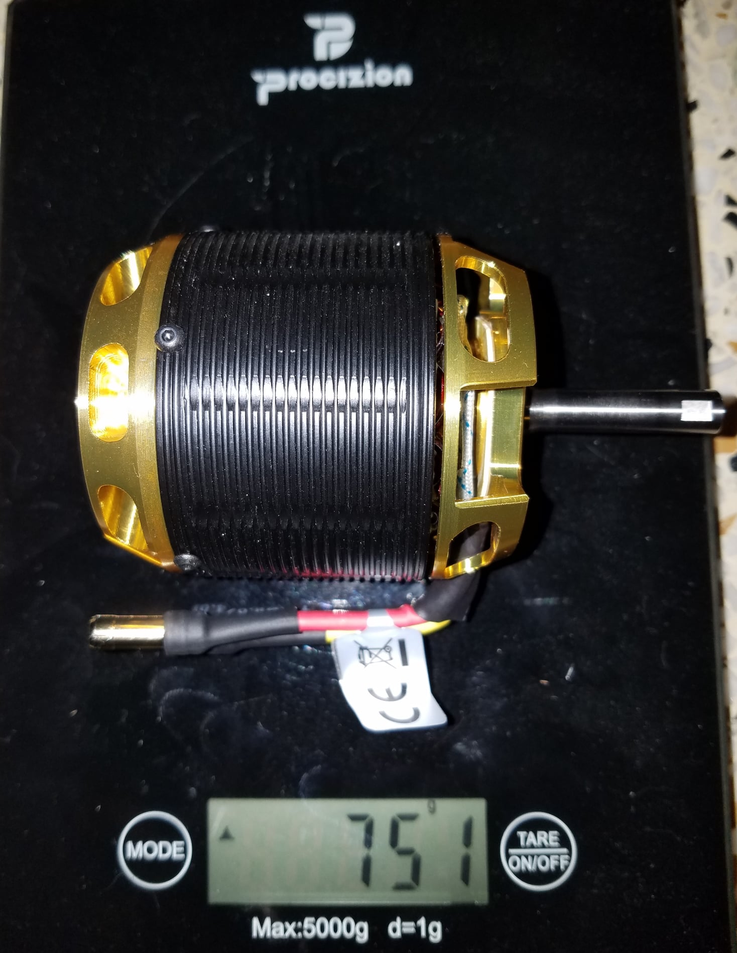 25KW 120100-80KV Brushless Outrunner Motor - High Power For Electric Paramotor, Car, Or Boat