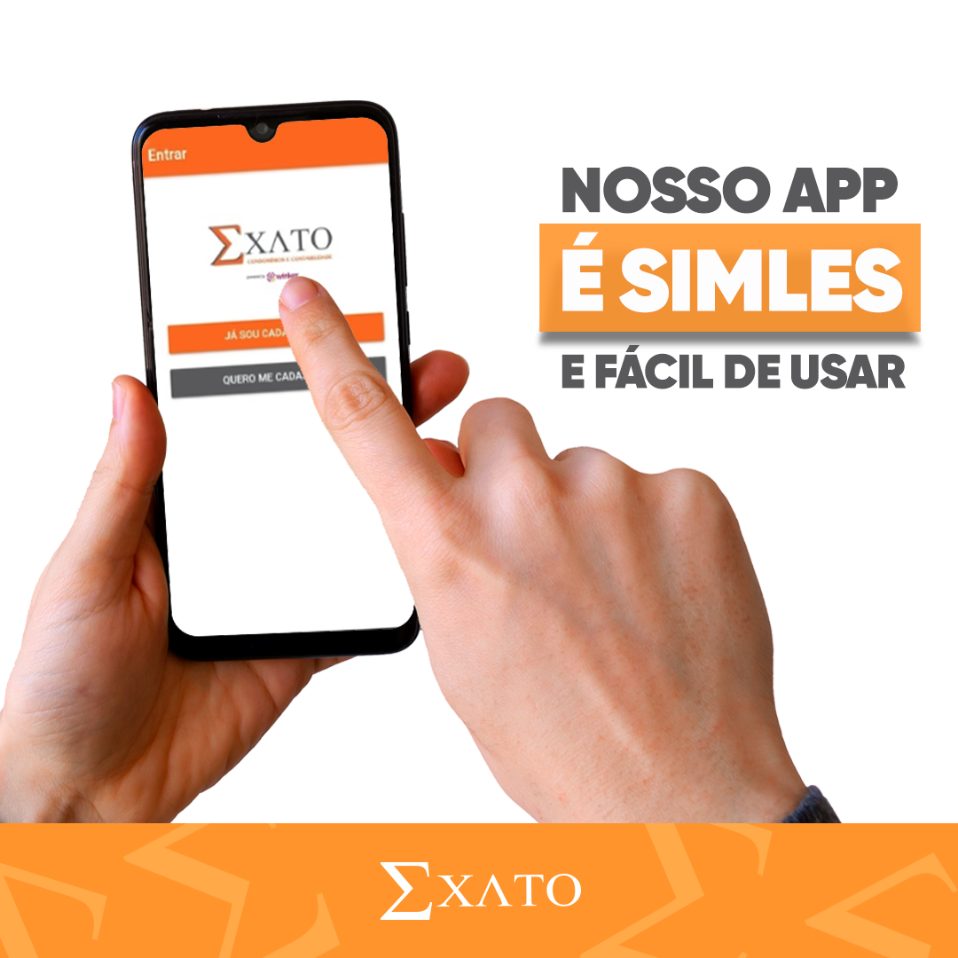 O App Portal Exato é simples de usar,... - Exato Condomínios