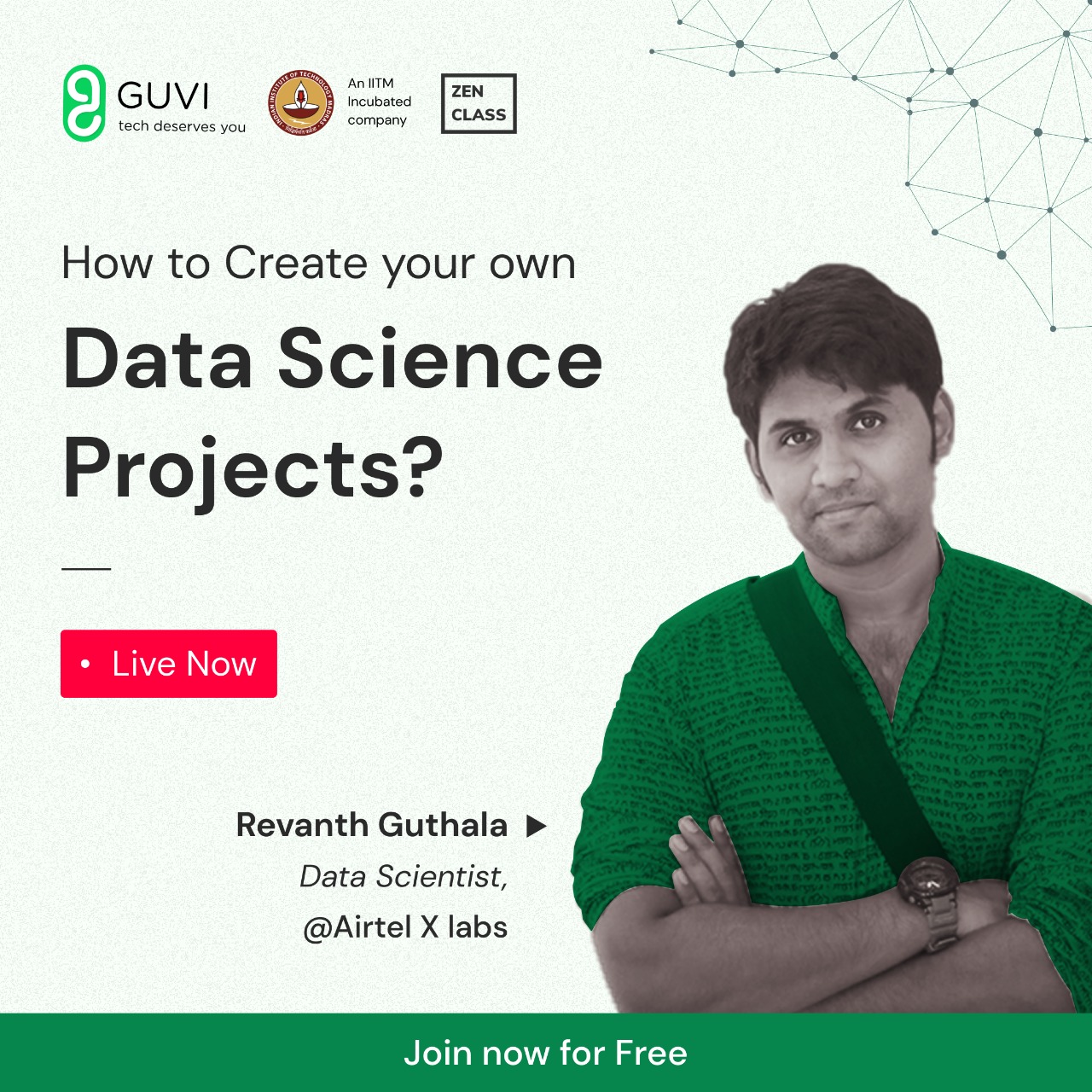 GUVI - How to create your own Data Science Projects?... | Facebook