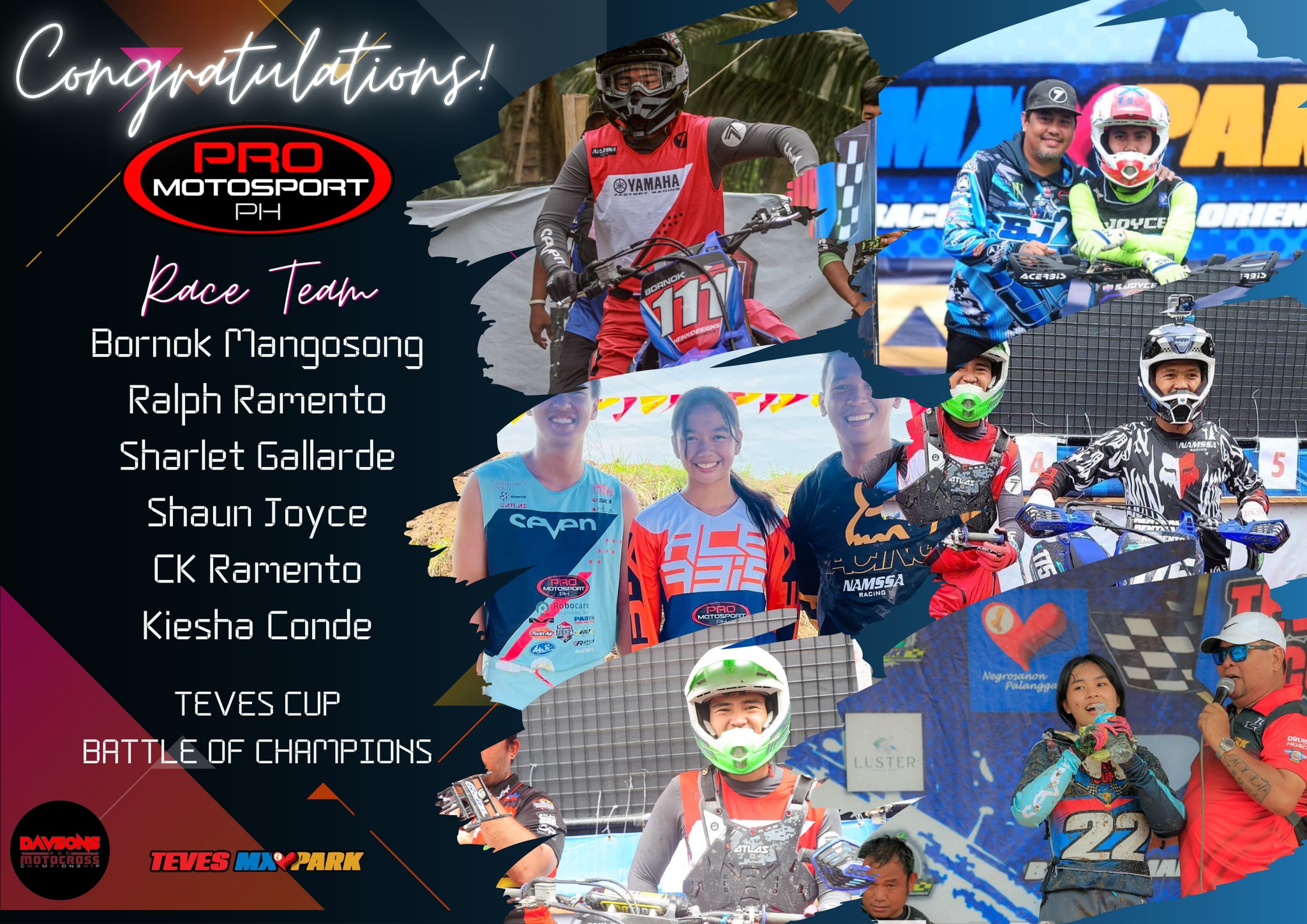 PRO - Congratulations to all our riders who took part at TEVES CUP ...