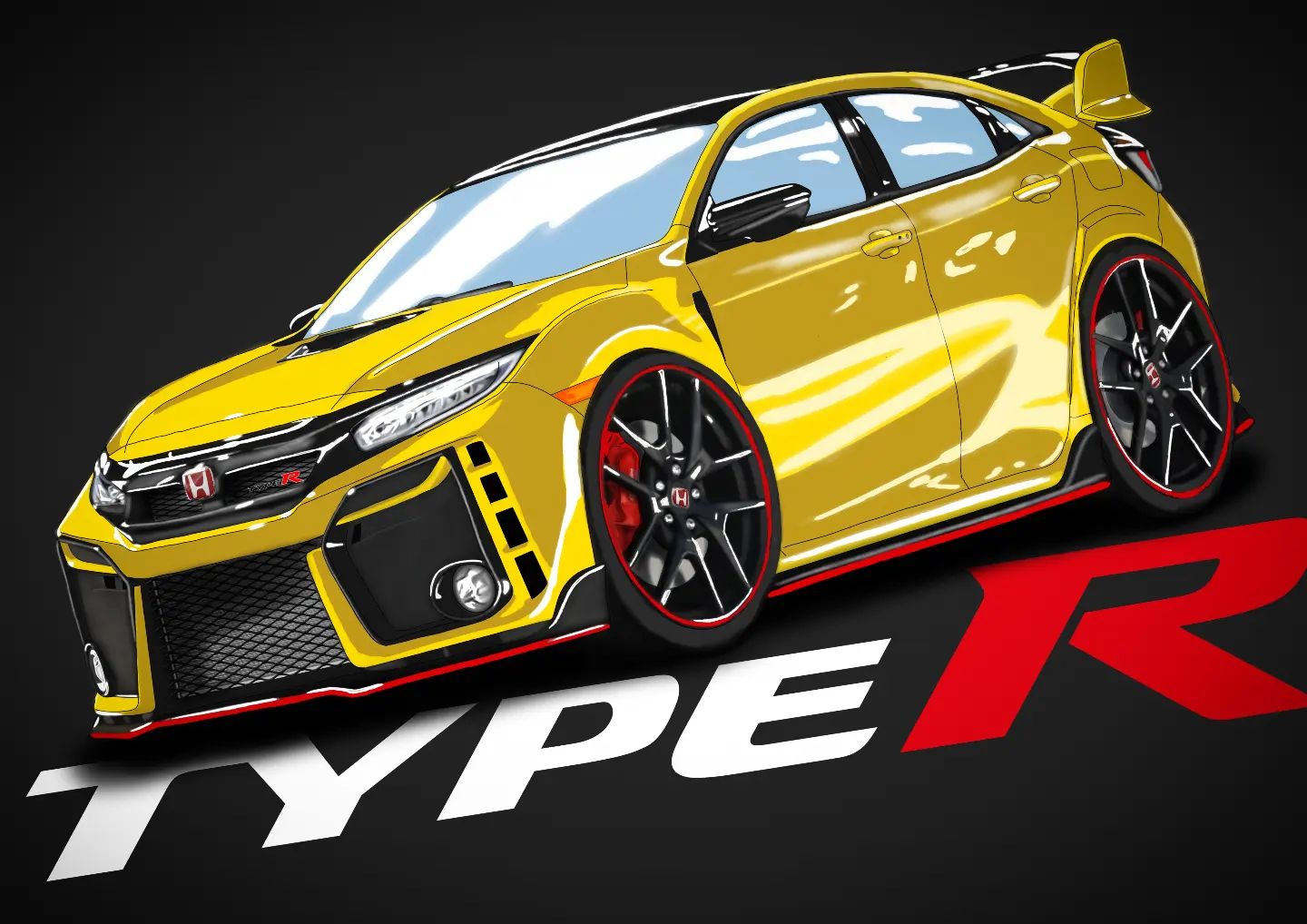 Coxi-CARtoons - The FK8 Type R LM edition poster is now... | Facebook