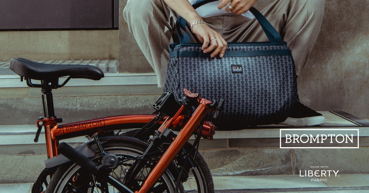 Brompton x @allycapellino_official⁠ ⁠ The Frank Backpack