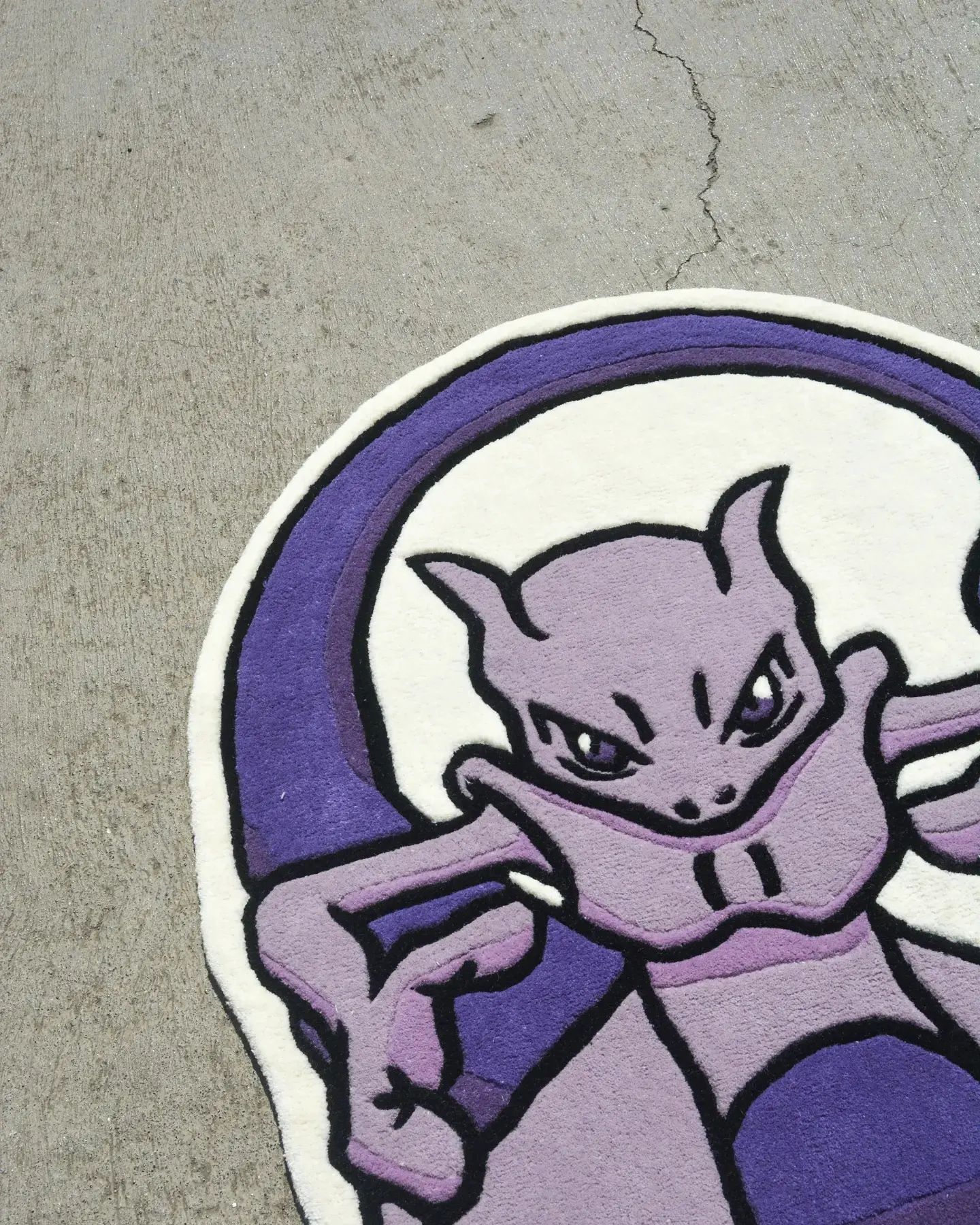 MEWTWO 💜 @pokemon . . . #mewtwo... - ExtraRugs Custom Rugs