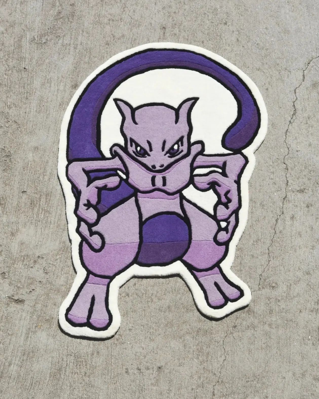 MEWTWO 💜 @pokemon . . . #mewtwo... - ExtraRugs Custom Rugs