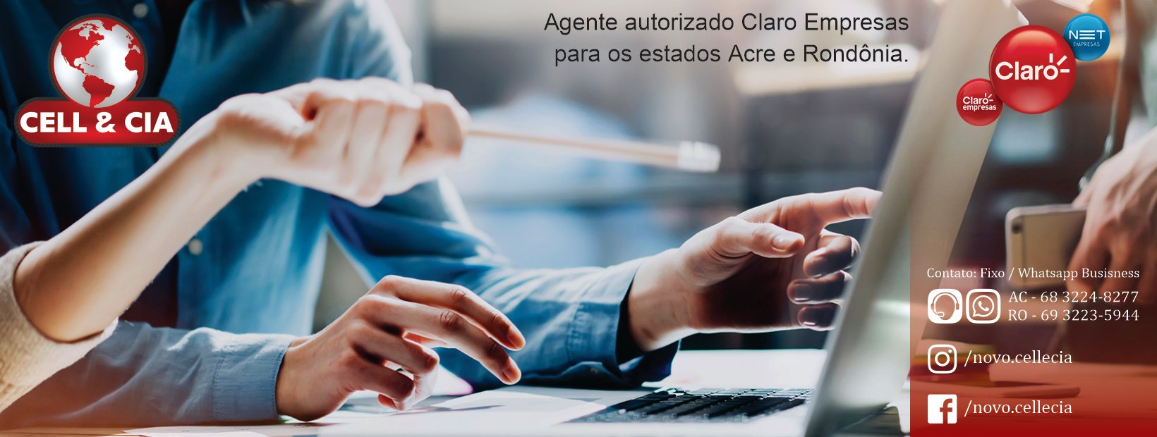 Cell & Cia - RO - Claro Empresas | Pôrto Velho RO