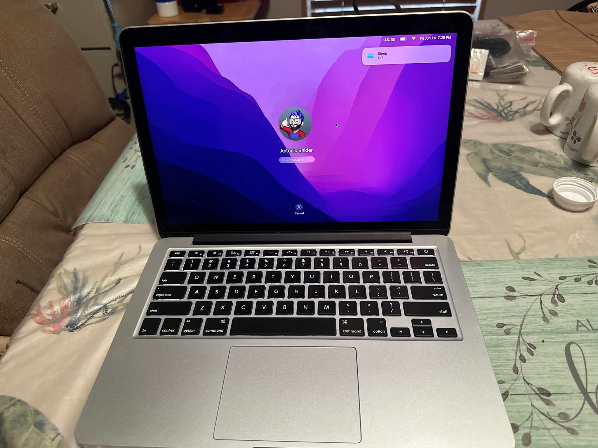 ジャンク】Apple MacBook Pro Retina,13-inch,Early 2015 3.1GHz i7 