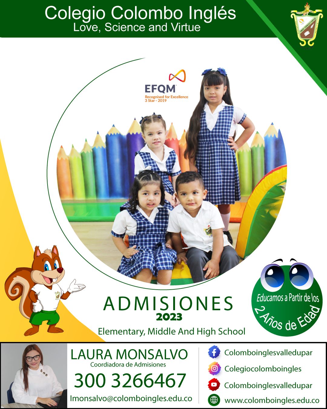 Col - El Colegio Colombo Inglés abre sus puertas para las admisiones ...