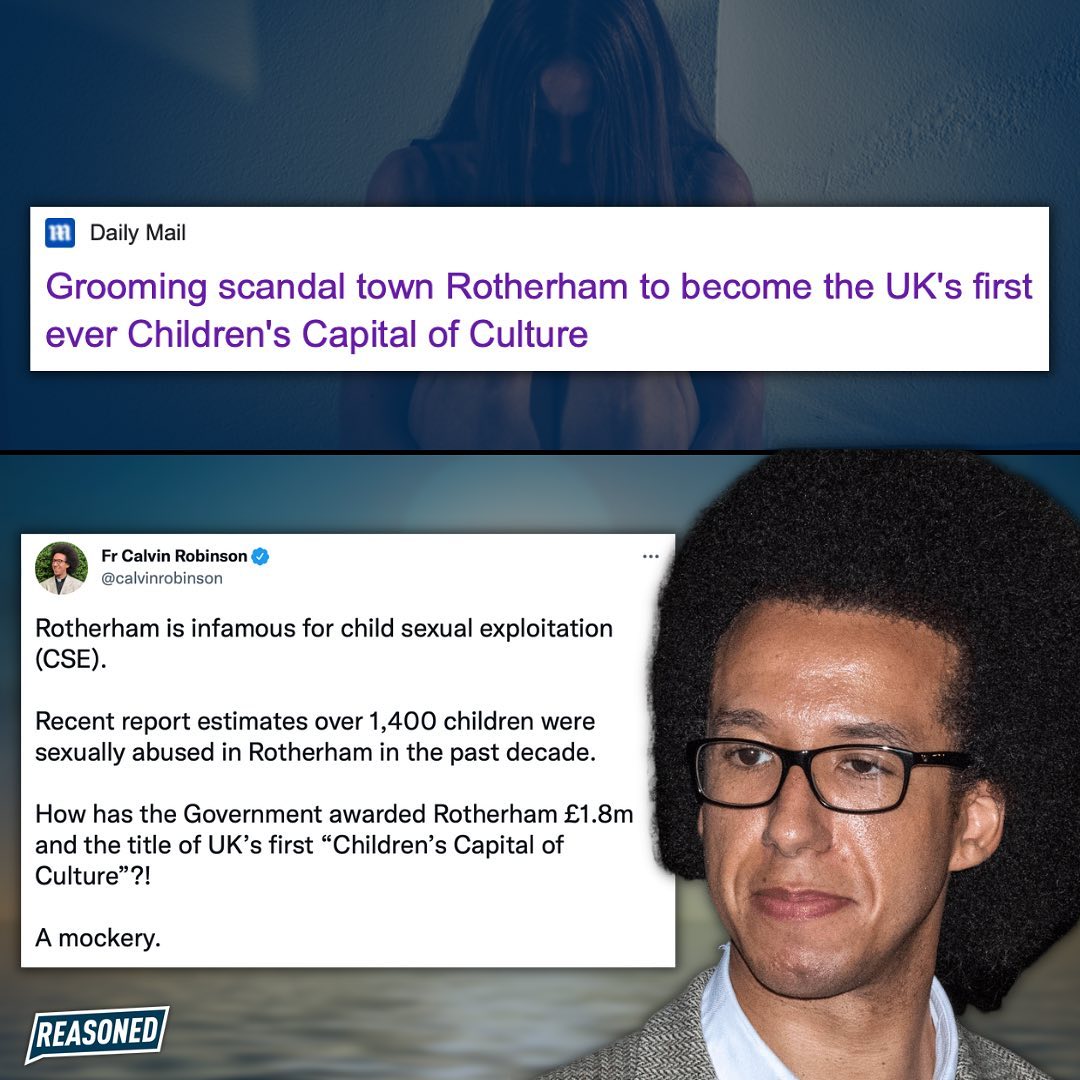 Reasoned - The fact that Rotherham, which is notorious for... | Facebook