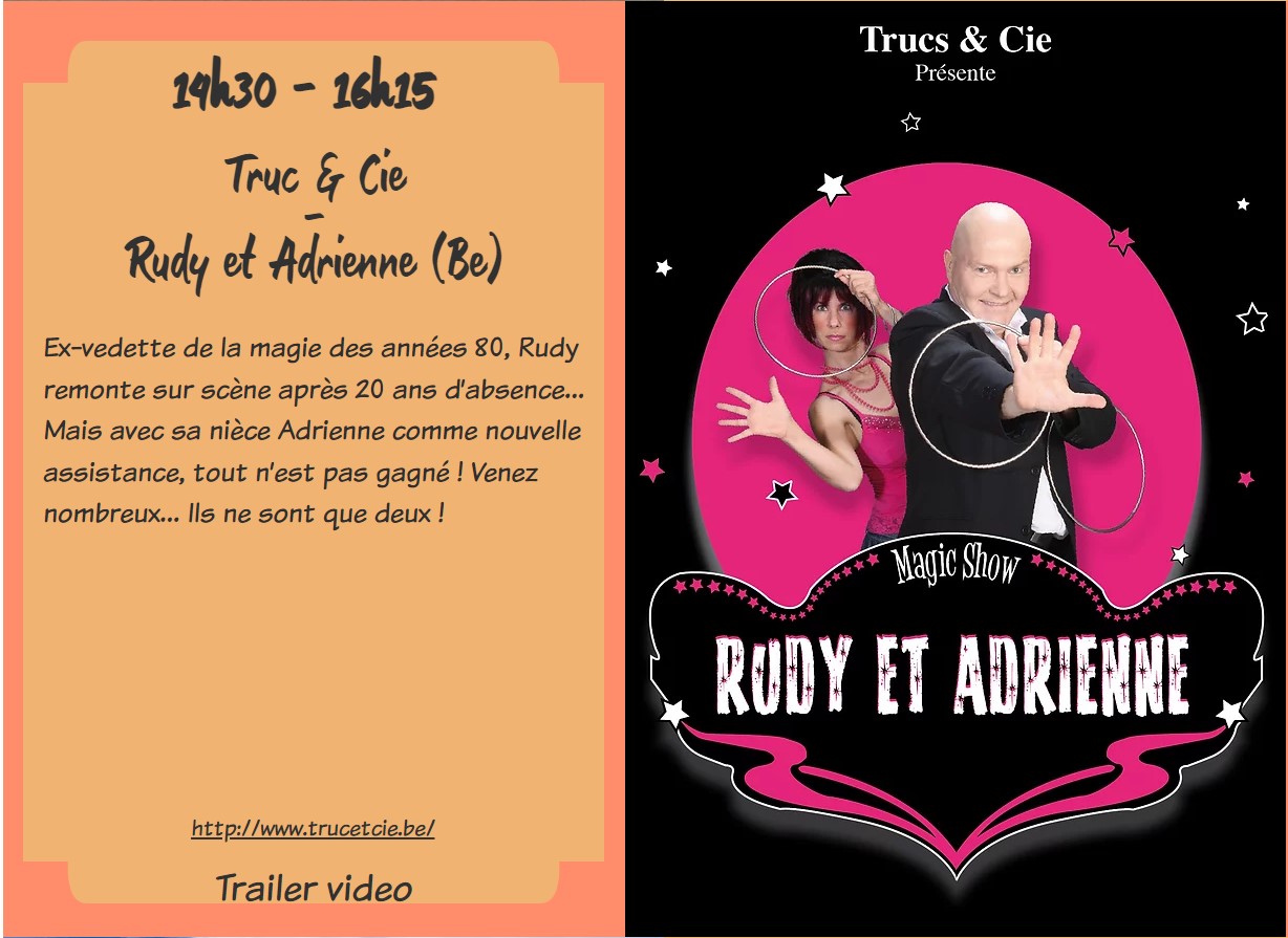 Rudy & Adrienne - Encore rien de prévu pour ce week-end ? 🤔 Rendez-vous ...