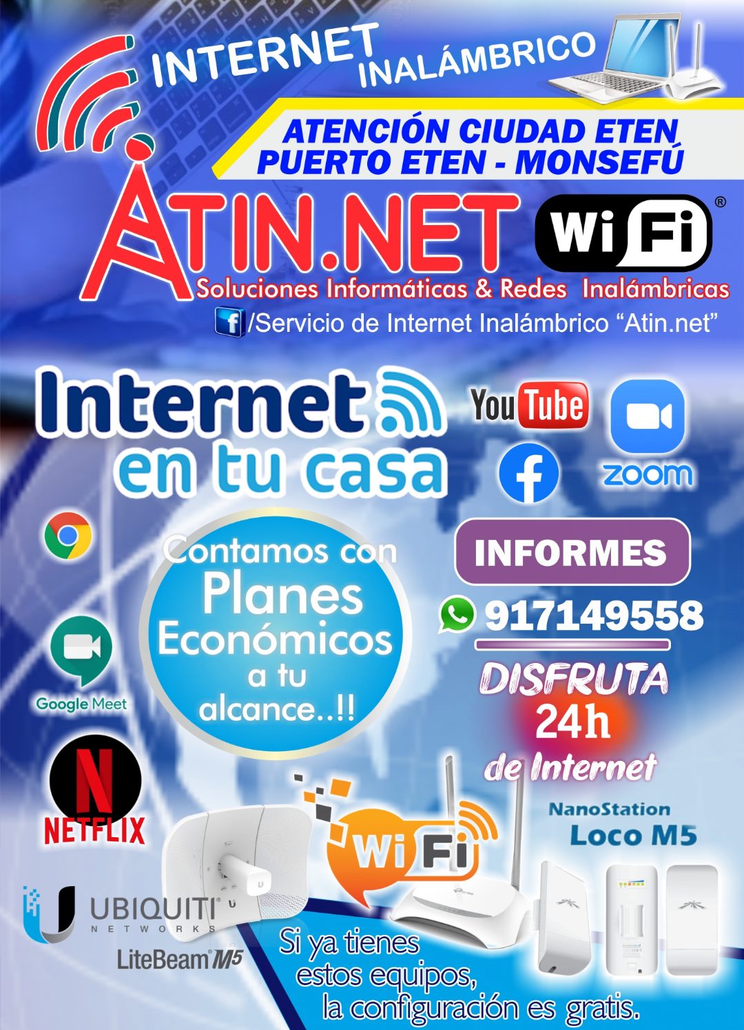 Servicio de Internet Inalambrico 