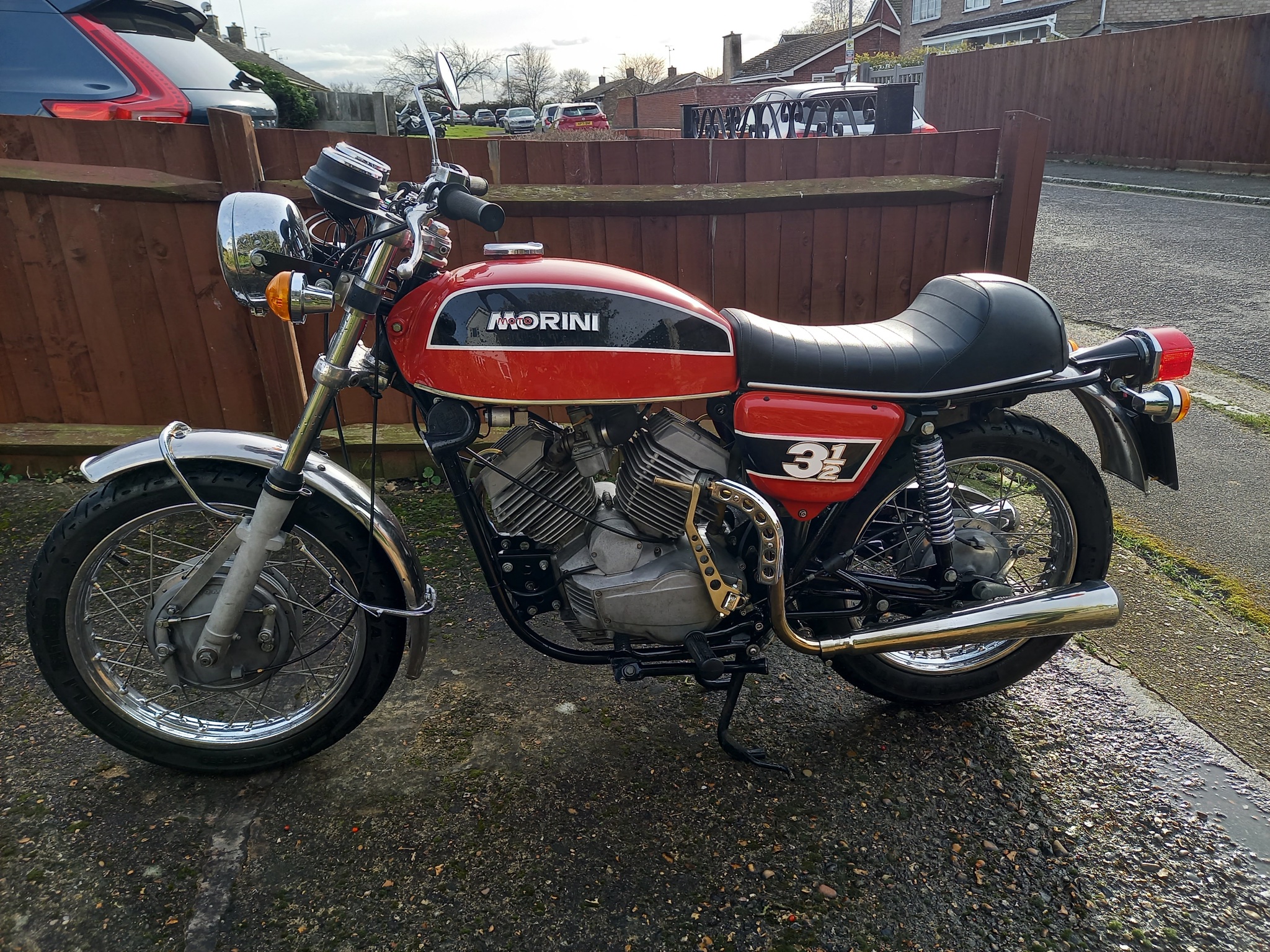 1978 Moto Morini 31/2 Strada classic Italian sporting bike