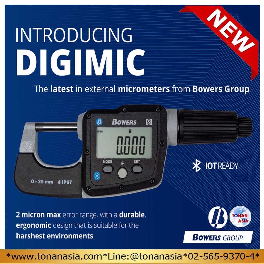Tonan - New DigiMic !! Digital Micrometer วัดขนาดชิ้นงานรุ่นล่าสุด ...